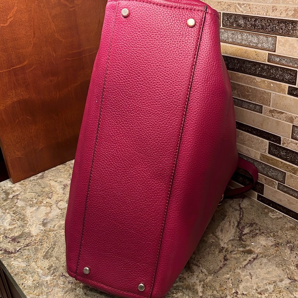 Magenta/Pink Kate Spade Handbag - Picture 7 of 11